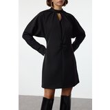 Trendyol Black A-Line Mini Window Detailed Woven Dress | Shoptok.si
