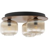  Plafonsko svetlo SALVIA 3xE14/10W/230V prečnik 40 cm braon/dimljeno braon | Eponuda.com