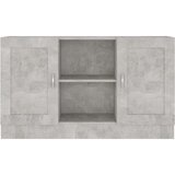  Komoda siva boja betona 120 x 30,5 x 70 cm konstruirano drvo | shoptok.hr