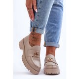 Laura Messi Women's Leather Half-Boots with Ornament Beige Rosefalls | Eponuda.ba