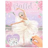 Top Model Pobarvanka z nalepkami BALLET | Shoptok.si