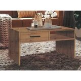 Time klubska miza, 80/45/50 cm hrast artisan | Shoptok.si
