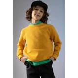 Defacto Boy Regular Fit Crew Neck Reversible Sweatshirt Cene