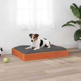  Ležišče za psa Voskast rjav 72 x 54 x 9 cm Masivno borovo les, (5000239197) | Shoptok.si
