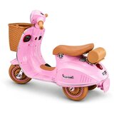  Licencirani motor na akumulator Vespa XW-05 35W – temno roza | Shoptok.si