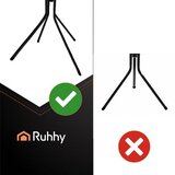 Ruhhy samostojeća vješalica za kapute 170 cm - crna | shoptok.hr