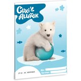 Ars Una Srčkani - Zvezek s polarno medvedjo kocko A/5 27-32 | Shoptok.si