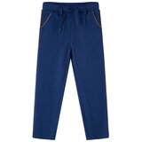vidaXL Otroške hlače z vrvico mornarsko modre 116 | Shoptok.si