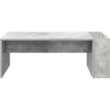  Stolić za kavu Betonski sivi 95 x 50 x 34 cm Konstruirano drvo | shoptok.hr