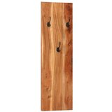  Zidne vješalice za kapute 2 kom 36x3x110 cm od bagremovog drva | shoptok.hr