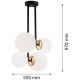  Argon 1739 - Luster na stalku MORITZ 4xE27/15W/230V | Eponuda.com