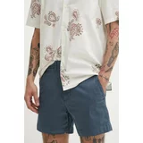Abercrombie & Fitch Kratke hlače moške, turkizna barva, KI128-4008-233
