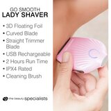 Rio Go Smooth ženski brivnik Pink Chrome 1 kos | Shoptok.si