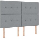  od pjene s madracem i LED-om Svjetlosiva 140 x 200 cm | shoptok.hr