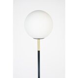 Zuiver Črno-bela stoječa svetilka s steklenim senčilom (višina 145 cm) Orion – | Shoptok.si