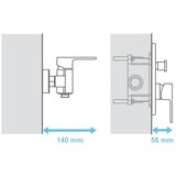 Ravak RB070.50 R-Box univerzalni podometni del (brez armature) | Shoptok.si