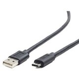  USB 2,0 kabal AM to Type-C AM/CM, 1,8m, BLACK, GEMBIRD CCP-USB2-AMCM-6 | Eponuda.ba