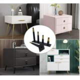 INF Komplet 4 stožčastih pohištvenih nog S, (21541835) | Shoptok.si