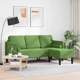  Set sofe s jastukom Svijetlo zelena Poliester | Eponuda.com