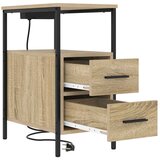  Noćni ormar s ladicama 2 pcs Sonoma hrast 30 x 48 x 61 cm | shoptok.hr