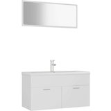  Set kupaonskog namještaja od iverice bijeli | shoptok.hr