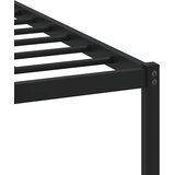  Metalni okvir kreveta bez madraca smeđa boja hrasta 193x203 cm | shoptok.hr