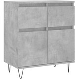  Komoda siva boja betona 60x35x70 cm od konstruiranog drva | shoptok.hr