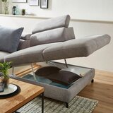 Hom`in SEDEŽNA GARNITURA, tkanina siva | Shoptok.si