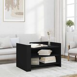  Stolić za kavu crni 80 x 50 x 50 cm od konstruiranog drva | shoptok.hr