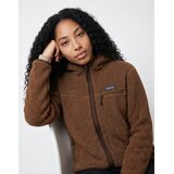 Patagonia Flis W'S RETRO PILE HOODIE Kostanjeva | Shoptok.si
