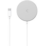 Ksix bežični punjač MagniBoost, Apple MagSafe, 2.0, metalna obrada, 1 m, 15 W | shoptok.hr