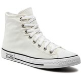 Converse Modne superge Chuck Taylor All Star A09205C Vintage White/White/Black Cene