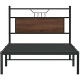  Okvir kreveta bez madraca smeđa boja hrasta 100 x 190 cm drveni | shoptok.hr