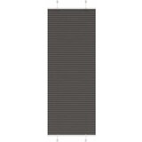 vidaXL Plisirana žaluzija črna 80x200 cm Širina tkanine 79,4 cm, (22058498) | Shoptok.si
