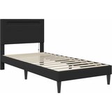  Krevetna konstrukcija Crna 100 x 200 cm Umjetna koža | shoptok.hr