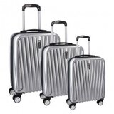  Singapur, kofer, set 3 komada, abs, siva 110189 | ePonuda.com