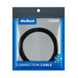 Rebel USB kabel 2.0 M.- tip C. M., črne barve, 0,5m | Shoptok.si