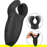 Rebel Man Wand with Vibration and Moving Wings Black | shoptok.hr