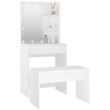  Set toaletnog stolića LED bijeli od konstruiranog drva | shoptok.hr