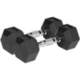 Rebel HEX 2x5 kg gumene bučice od lijevanog željeza ACTIVE Cijene