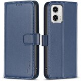 INORCO BINFEN COLOR BF17 denarnica usnjen ovitek za telefon za Motorola Moto G73 5G magnetna torbica za stojalo za telefon, (22033135) Cene