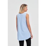 Marisse Asymmetrical Blue Top | ePonuda.com