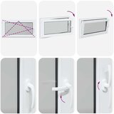  podrumski prozor RISOR 110x50 cm Okretno-nagibni DIN lijevi antracit - Antracit 110 x 50 cm (troslojni) 1 Naginjanje i okretan | shoptok.hr