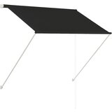 vidaXL Zložljiva tenda 150x150 cm antracit, (20966578) Cene