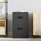 Kabinet za datoteke s ladicama Crna 45,5 x 42 x 74,5 cm | shoptok.hr