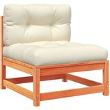  6-dijelni set vrtnih sofa s jastucima voštano smeđi od borovine | shoptok.hr