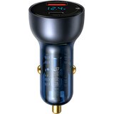 Baseus Particular avtopolnilec z USB-A in USB-C vhodoma in digitalnim zaslonom 65W sive barve CCKX-C0G Cene