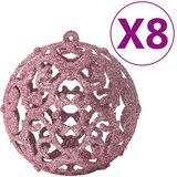  Set od 100 božićnih kuglica ružičasti | shoptok.hr