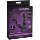  Masažer prostate Ass Gasm Slide & Glide, 19cm, Crni Cene