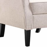  Fotelja od tkanine bež | shoptok.hr